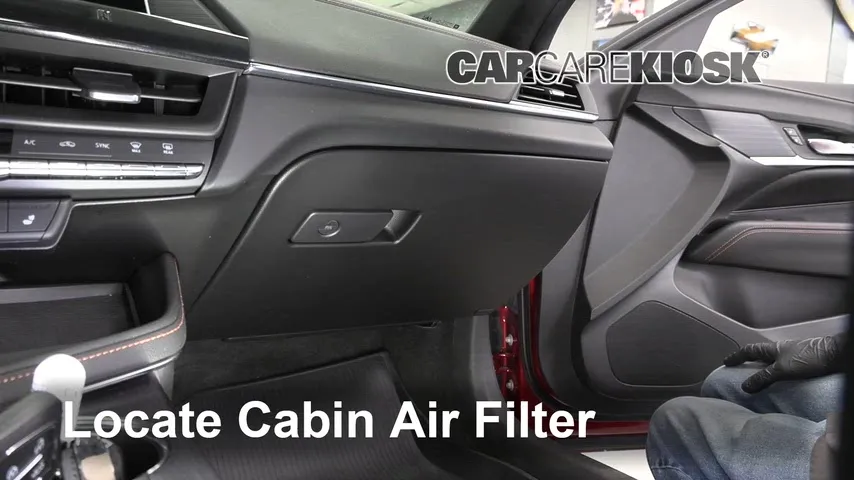 2020 Cadillac CT4 Sport 2.0L 4 Cyl. Turbo Filtre à air (intérieur)